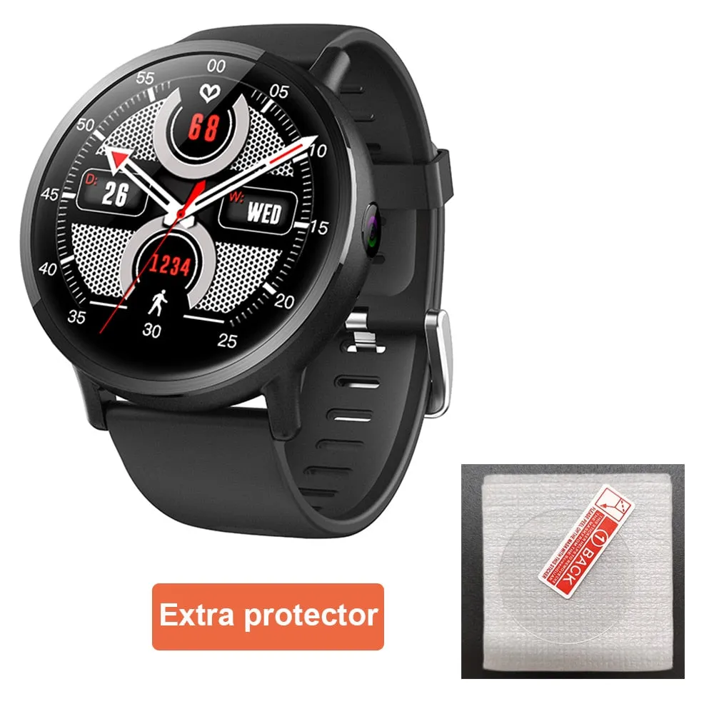 LEMFO LEM X Smart Watch 4G Android 7.1 8MP Camera GPS 900Mah Battery Replacement Strap 2.03 inch 640*590 Screen Android Men LEMX