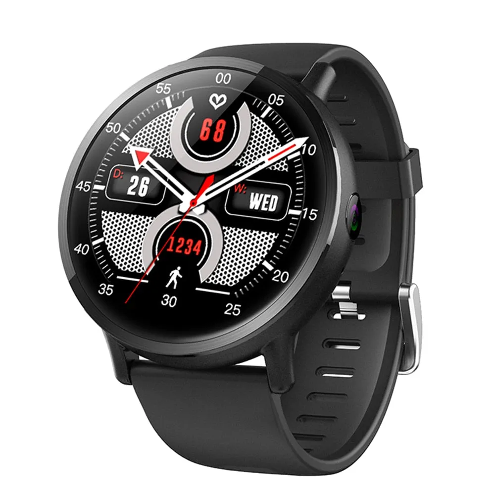 LEMFO LEM X Smart Watch 4G Android 7.1 8MP Camera GPS 900Mah Battery Replacement Strap 2.03 inch 640*590 Screen Android Men LEMX