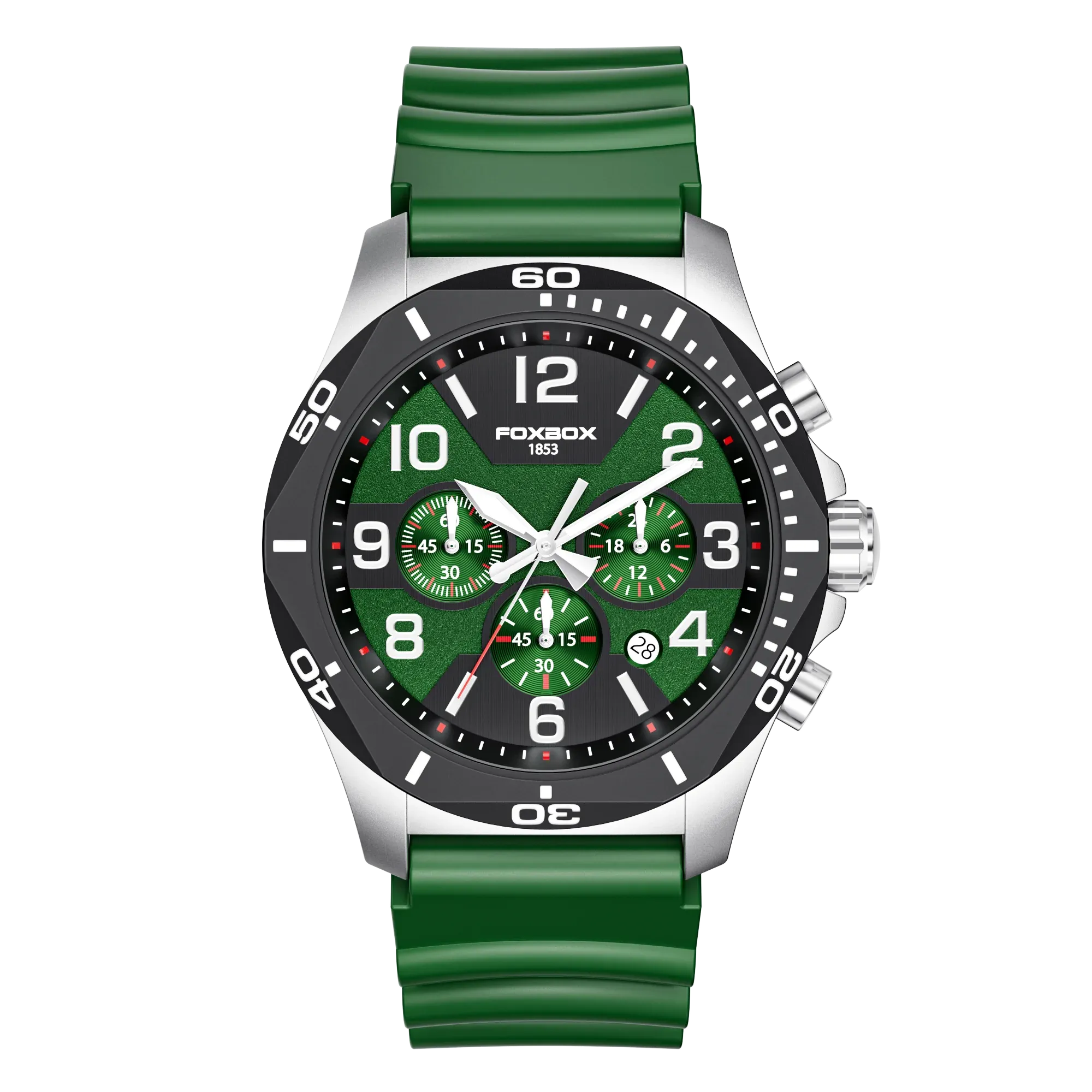 LIGE Luxury Watch Mens Waterproof Sport Quartz   Chronograph FB0040