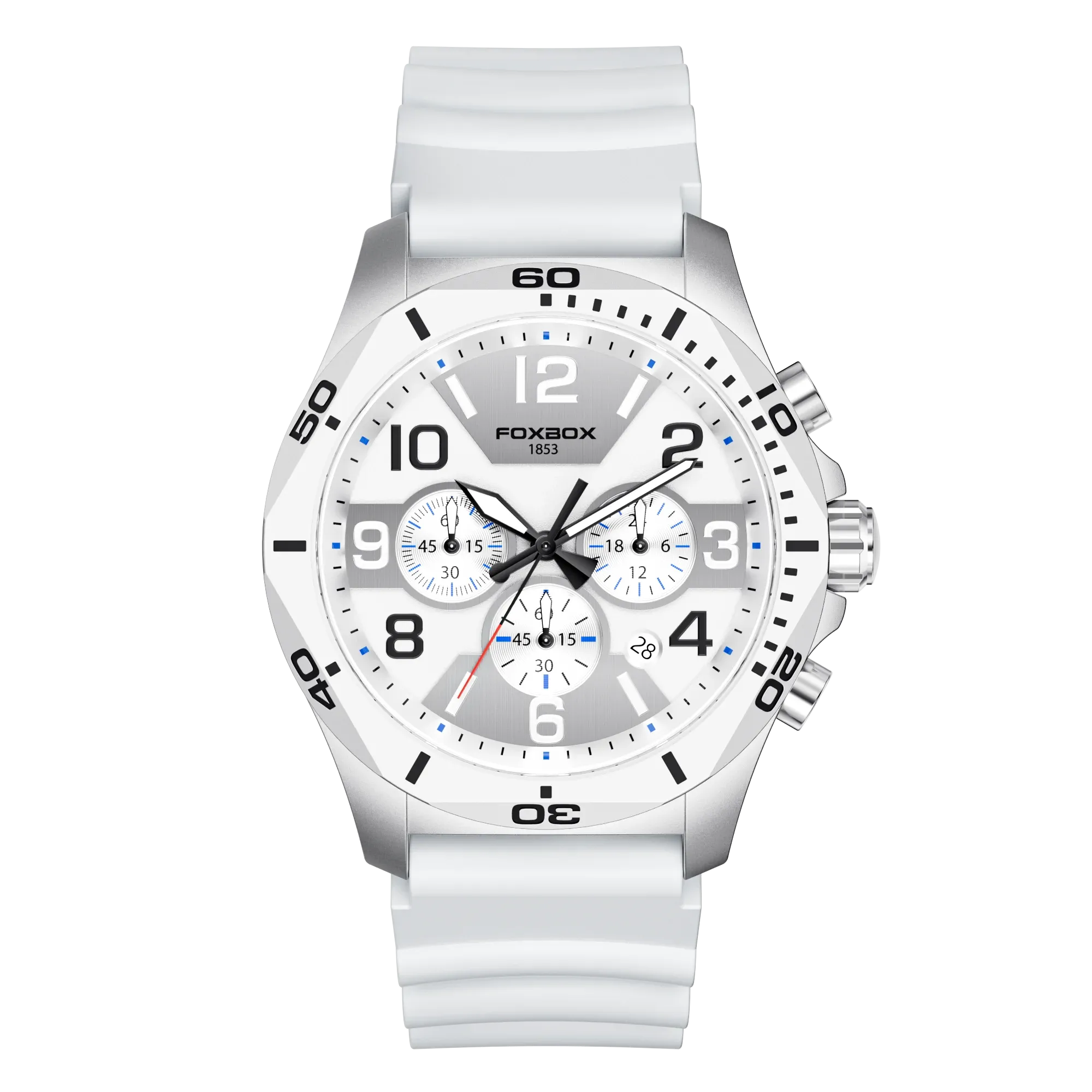 LIGE Luxury Watch Mens Waterproof Sport Quartz   Chronograph FB0040