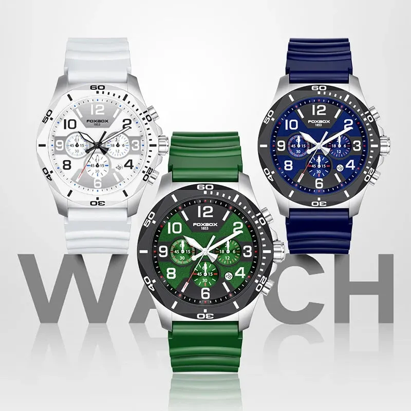 LIGE Luxury Watch Mens Waterproof Sport Quartz   Chronograph FB0040