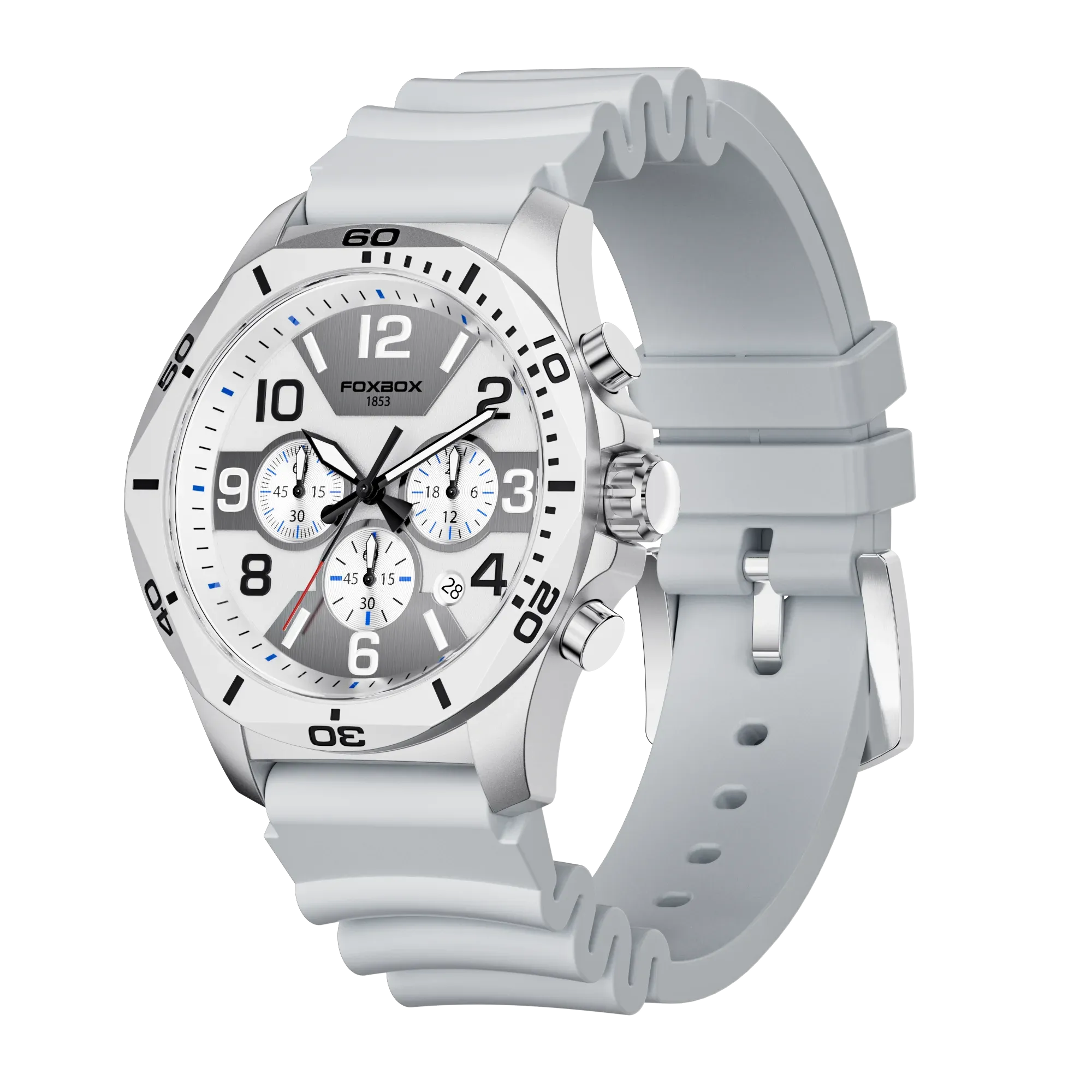 LIGE Luxury Watch Mens Waterproof Sport Quartz   Chronograph FB0040