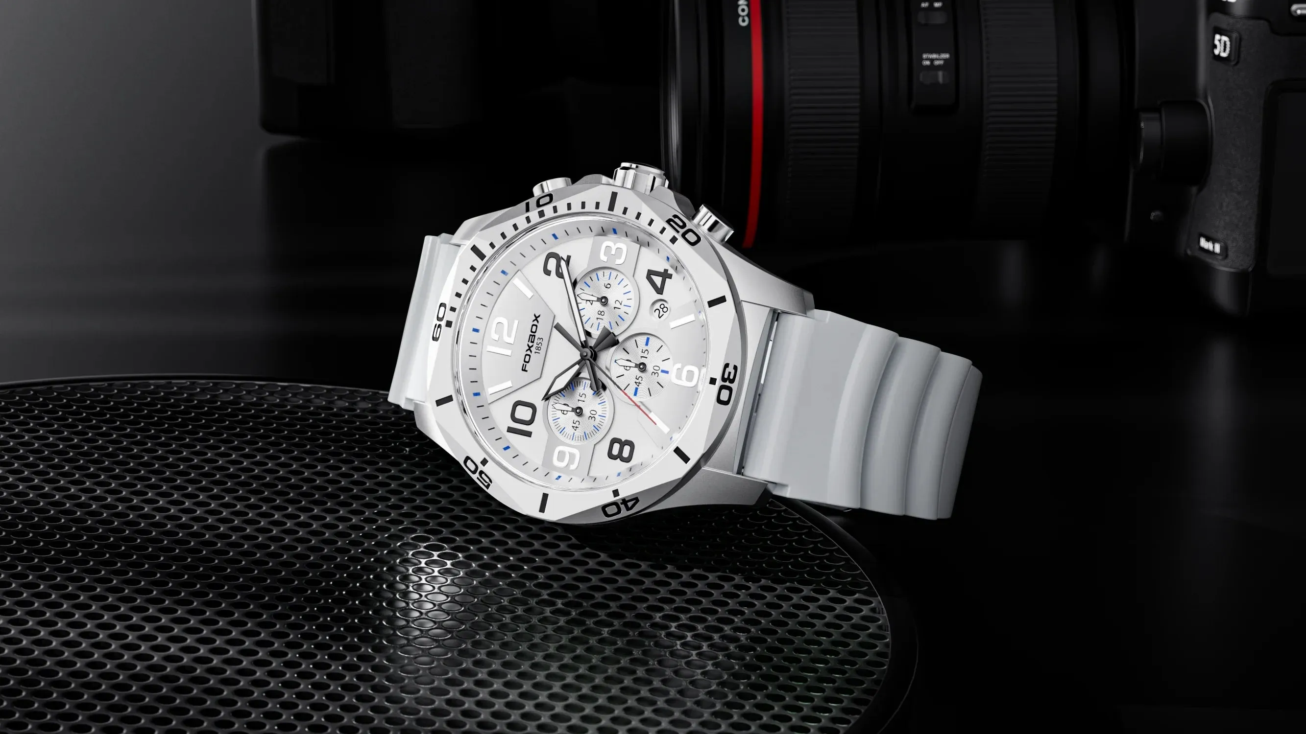 LIGE Luxury Watch Mens Waterproof Sport Quartz   Chronograph FB0040