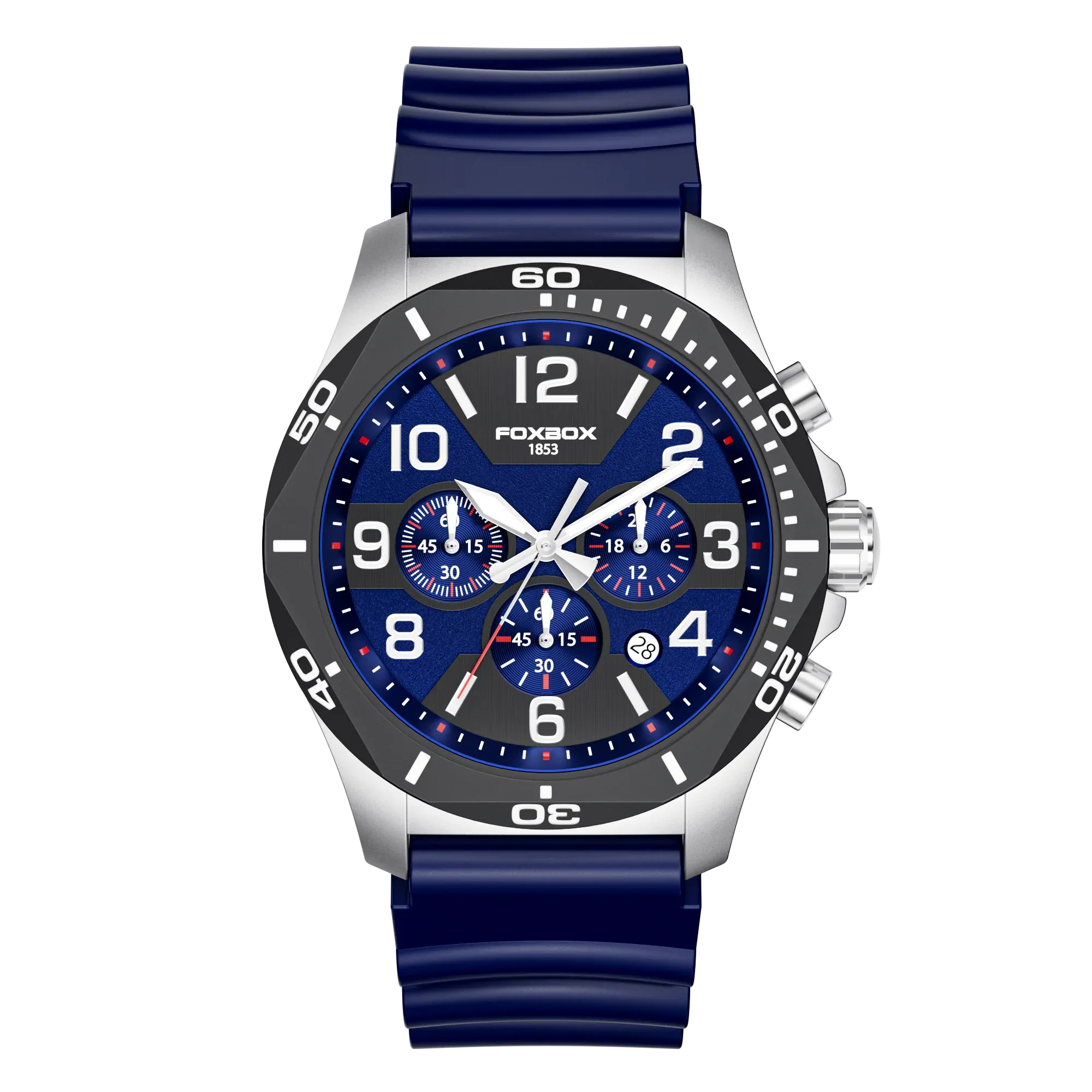 LIGE Luxury Watch Mens Waterproof Sport Quartz   Chronograph FB0040