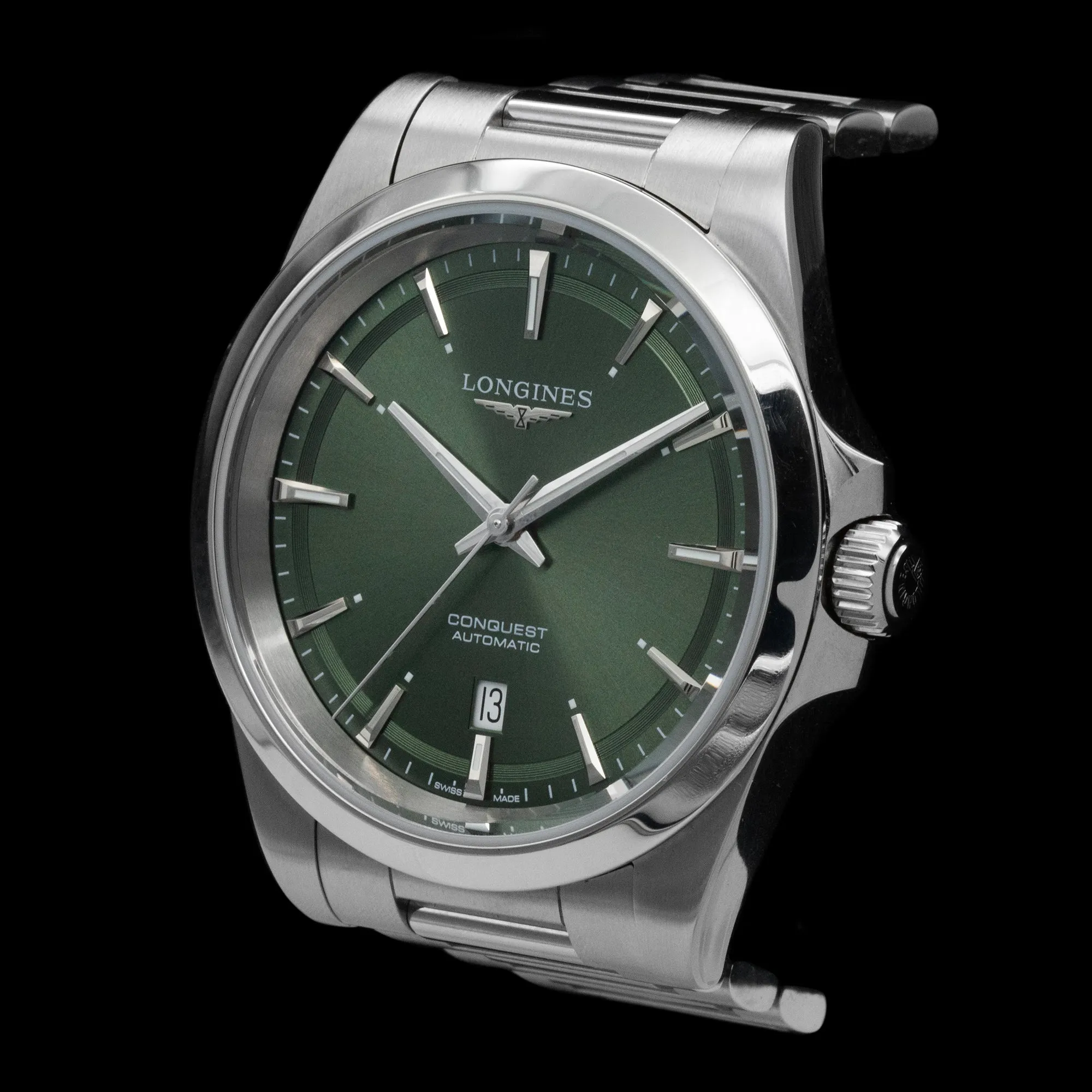 Longines - 2023 Conquest 'Sunray Green'