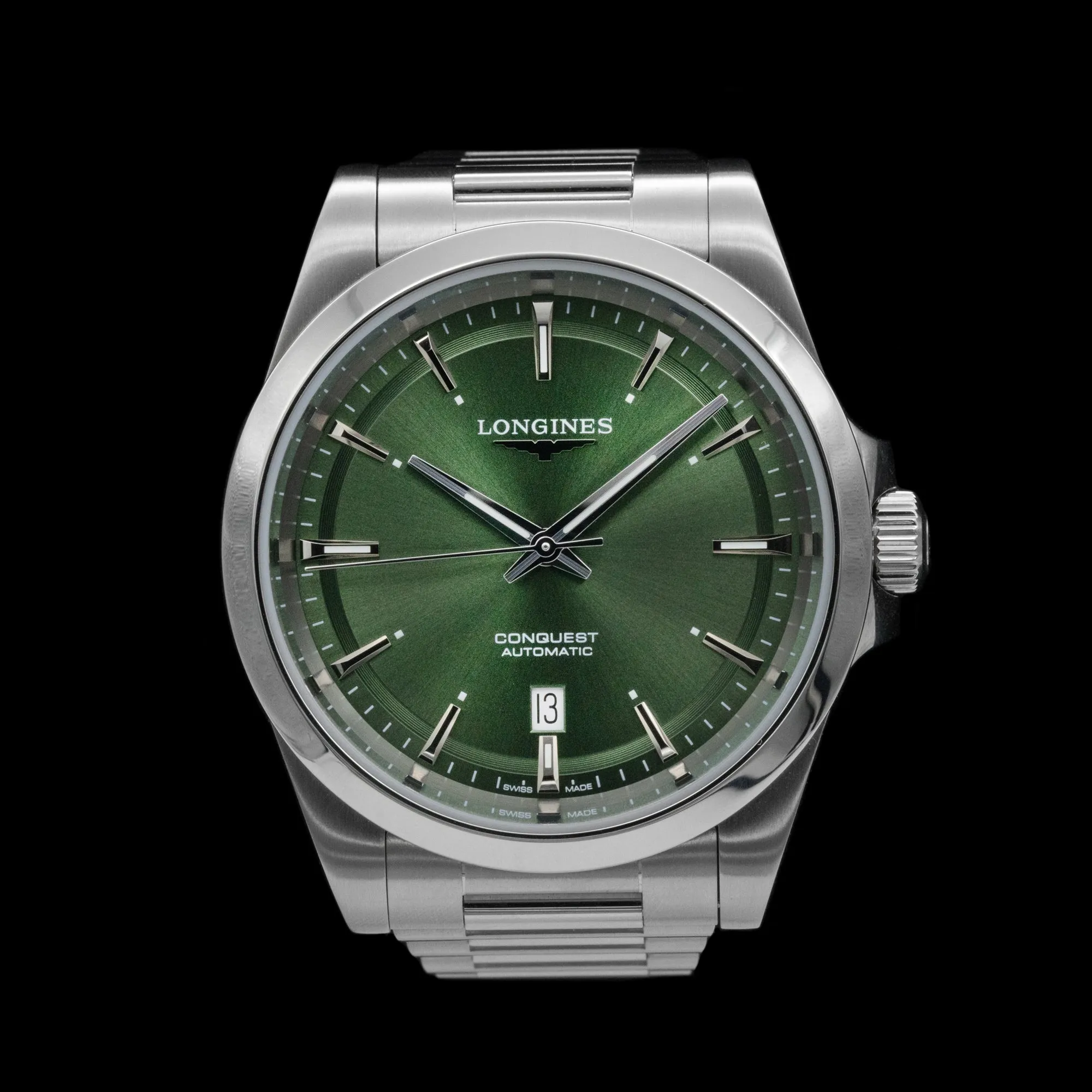 Longines - 2023 Conquest 'Sunray Green'