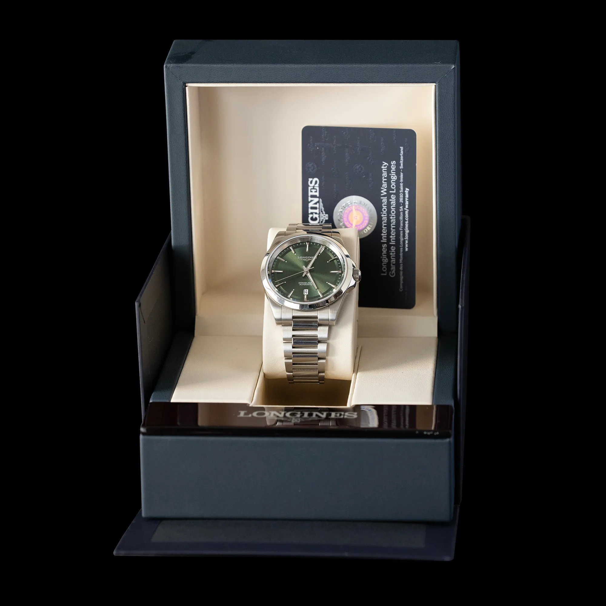 Longines - 2023 Conquest 'Sunray Green'