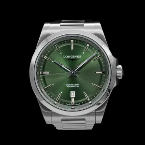 Longines - 2023 Conquest 'Sunray Green'