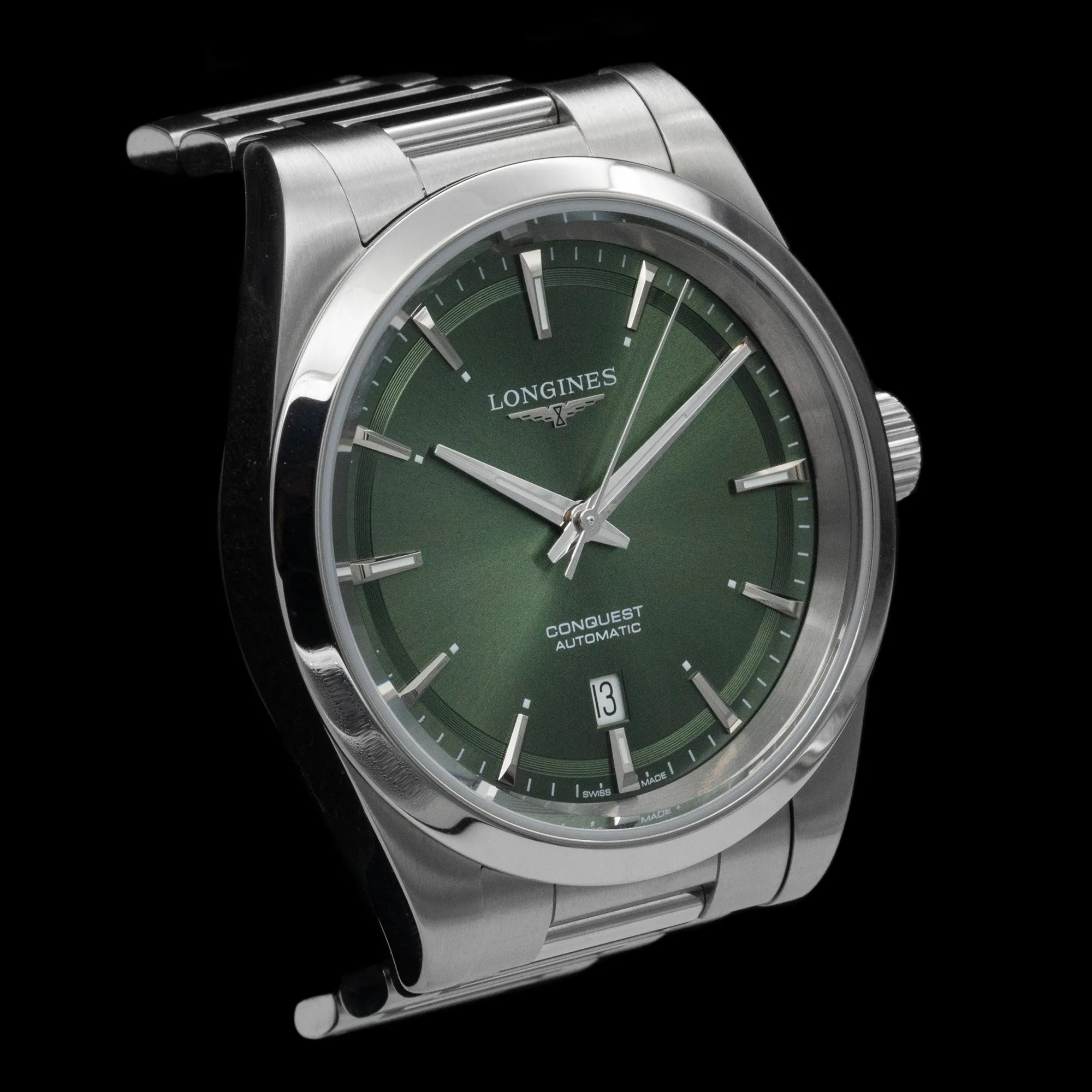 Longines - 2023 Conquest 'Sunray Green'