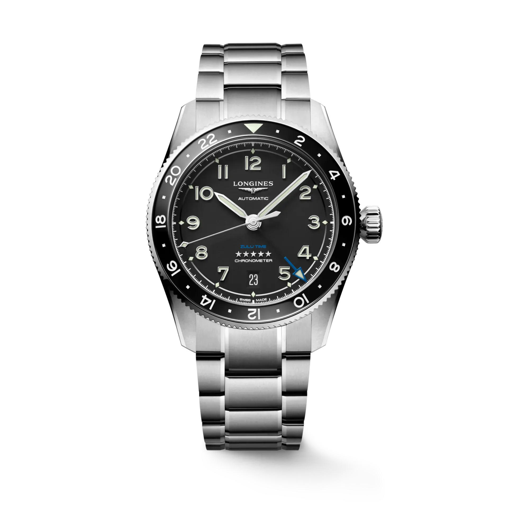 Longines Spirit Zulu Time 39MM