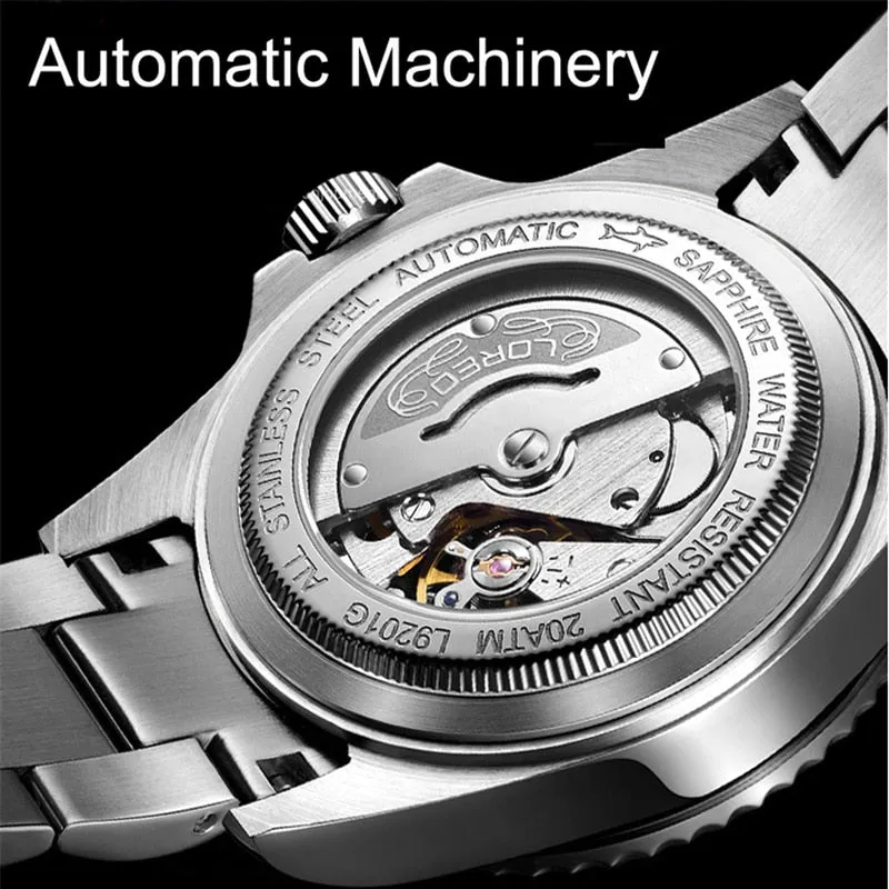 LOREO Mens Diving Watch