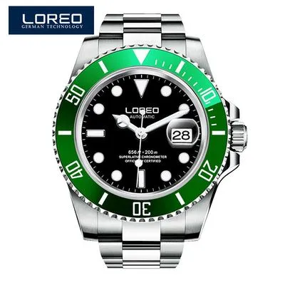 LOREO Mens Diving Watch