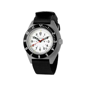 Marathon 41MM Arctic Edition STEEL NAVIGATOR - W/ DATE - (SSNAV-D) - ON DEFSTAN NYLON