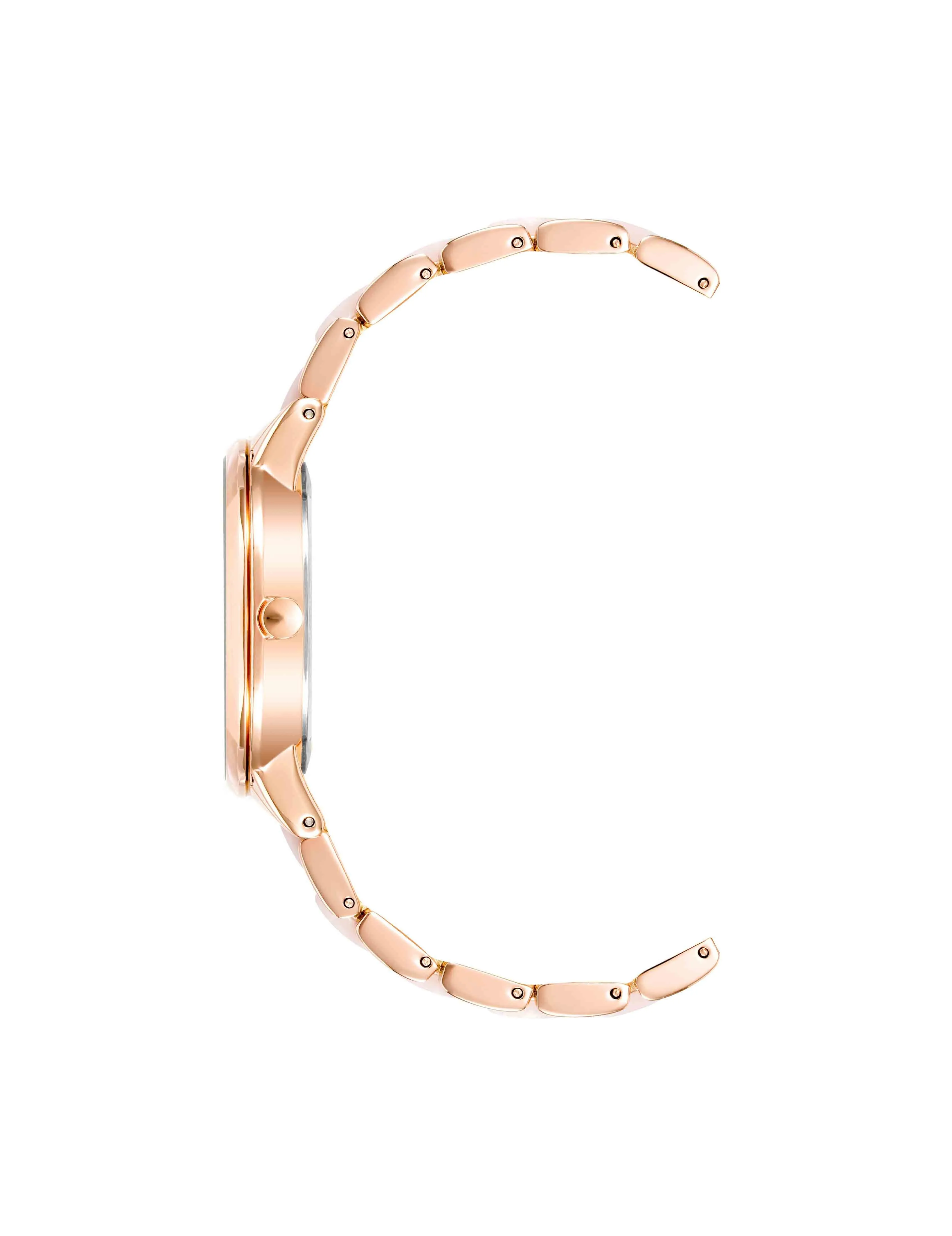 Marbleized Acetate Bracelet Watch