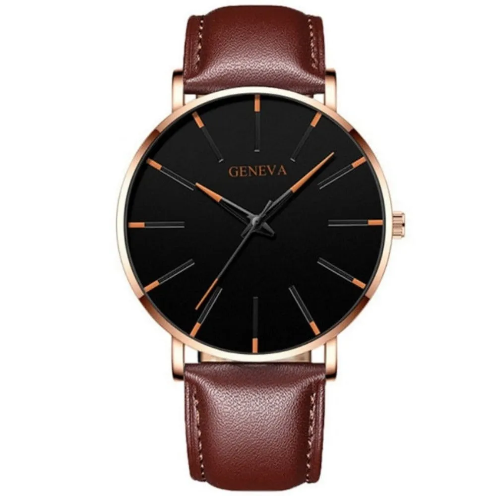 men's watches stainless mesh straps analog usa quartz wristwatch ✈️ free.shipping