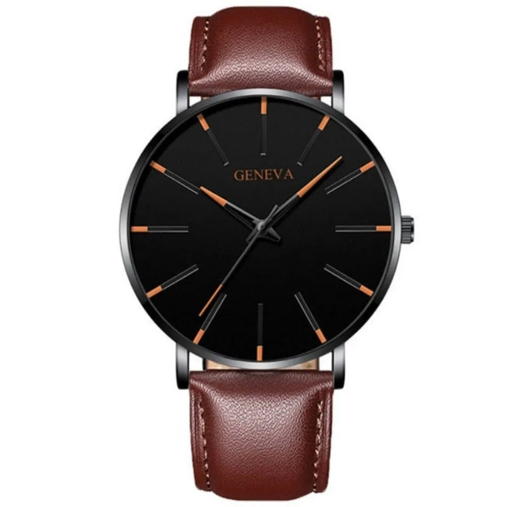 men's watches stainless mesh straps analog usa quartz wristwatch ✈️ free.shipping