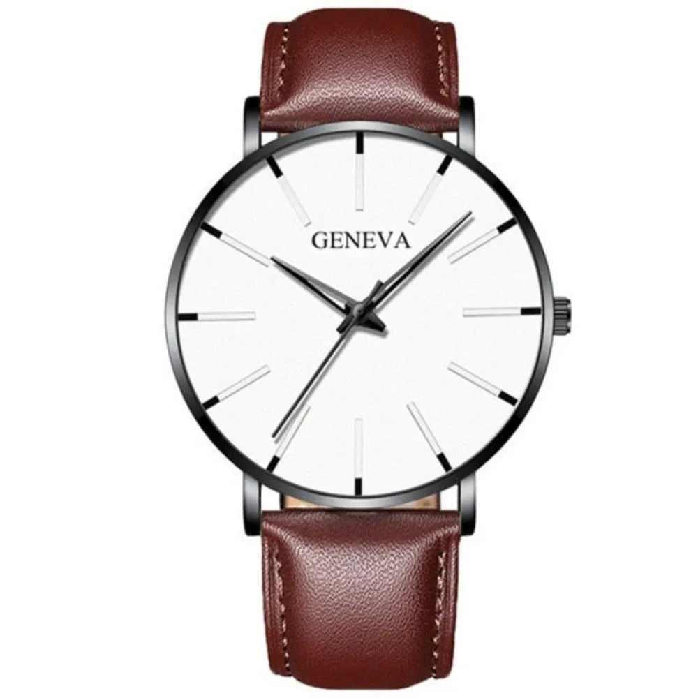 men's watches stainless mesh straps analog usa quartz wristwatch ✈️ free.shipping