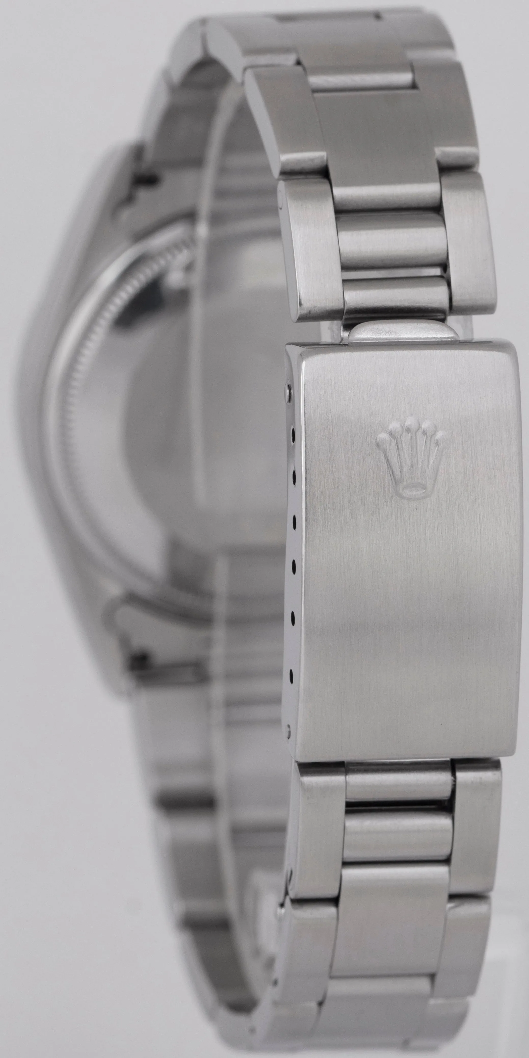 MINT Rolex Air-King Precision Black Stainless Steel Oyster 34mm Watch 14000