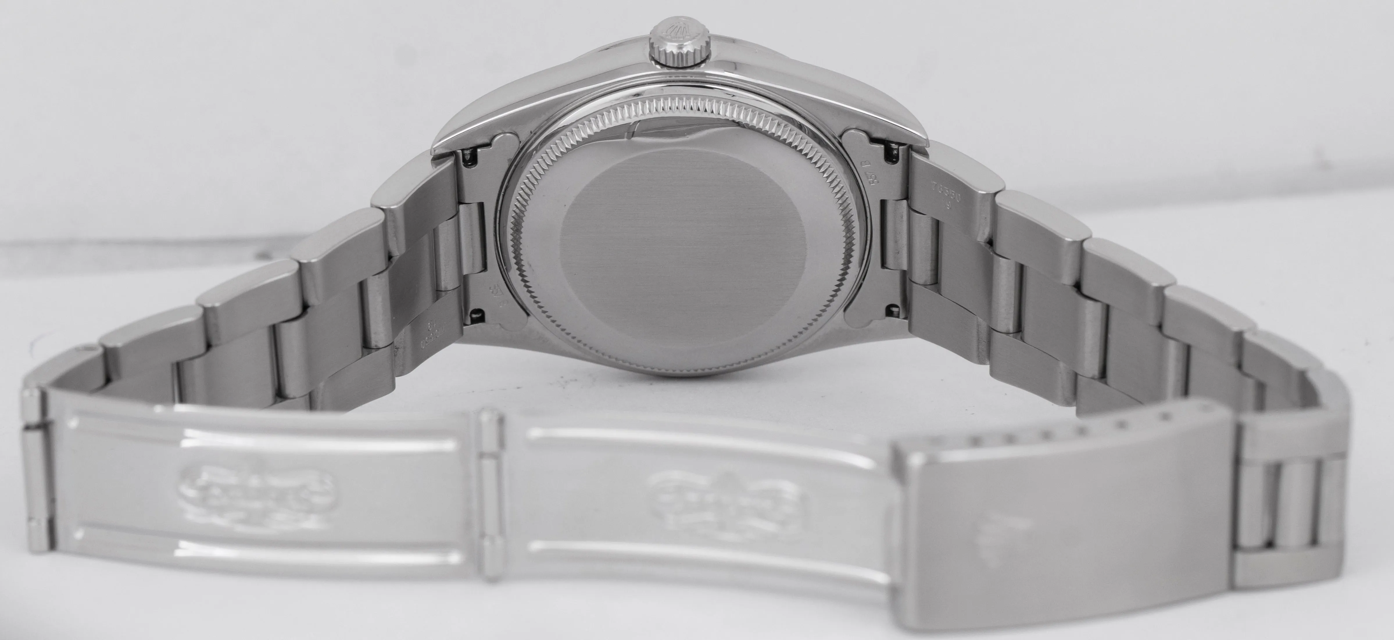 MINT Rolex Air-King Precision Black Stainless Steel Oyster 34mm Watch 14000