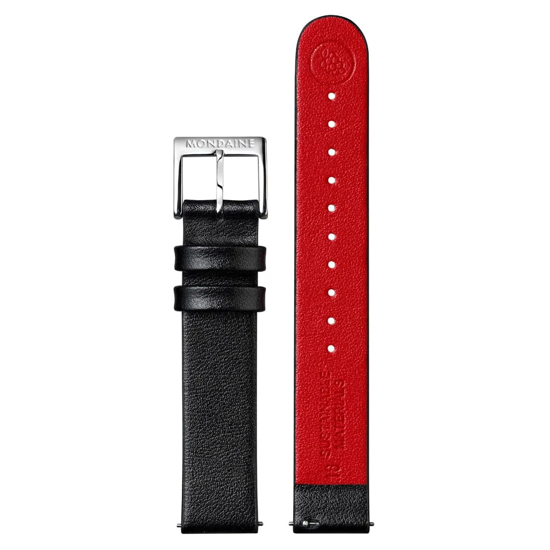 MONDAINE PETITE CUSHION, BLACK, 31 MM- MSL.31110.LBV