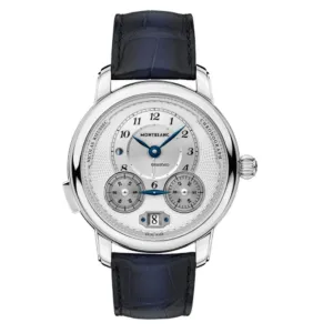Montblanc Nicolas Rieussec Men's Black Leather Strap Watch - 118537
