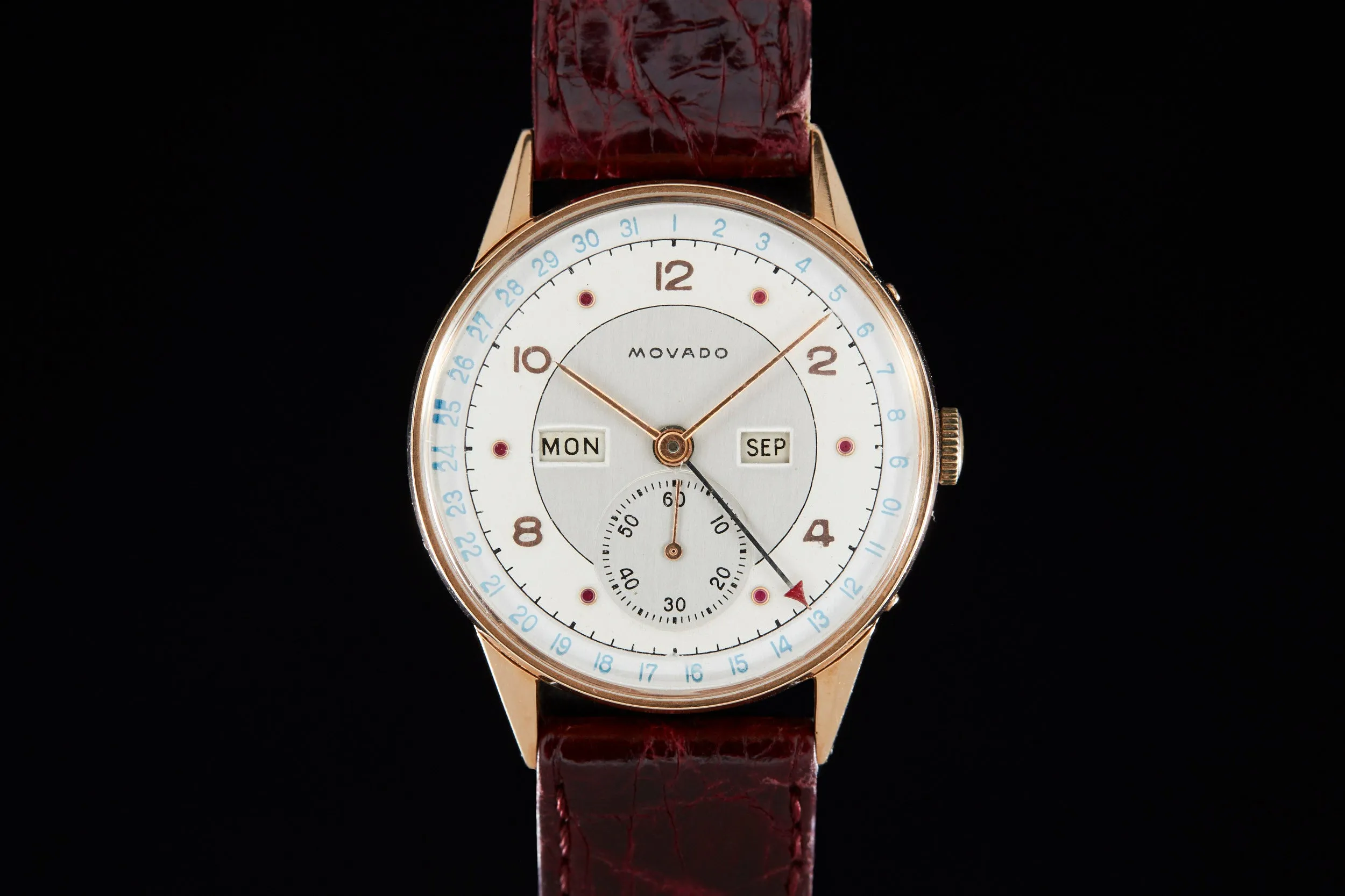 Movado Triple Calendar Watch