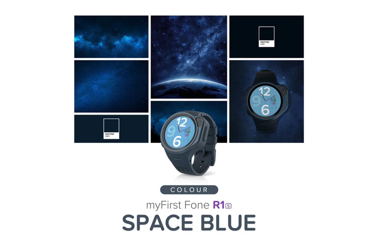 MyFirst Fone R1s 4G Kids Smart Watch | Cotton Candy Mix