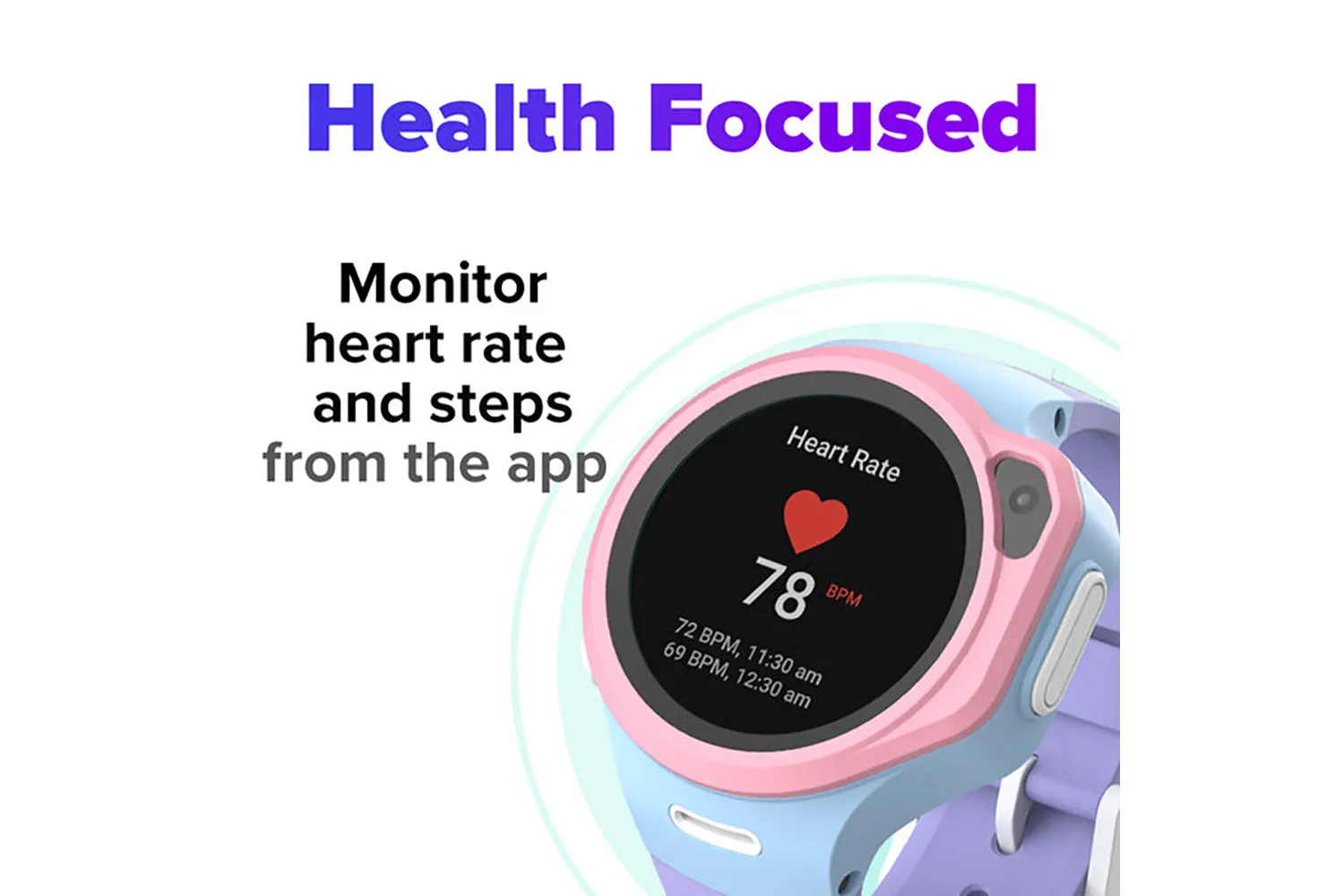 MyFirst Fone R1s 4G Kids Smart Watch | Cotton Candy Mix