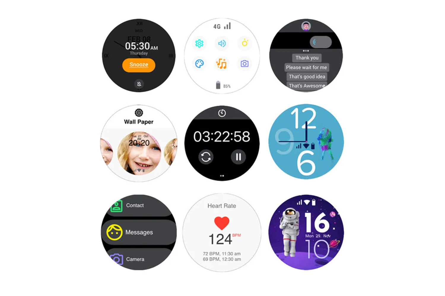 MyFirst Fone R1s 4G Kids Smart Watch | Cotton Candy Mix