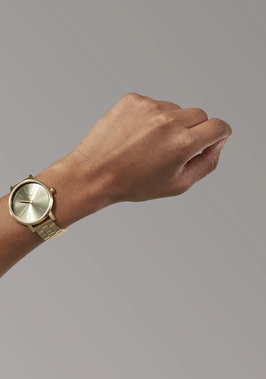 Nixon Kensington Watch - Light Gold / Vintage White
