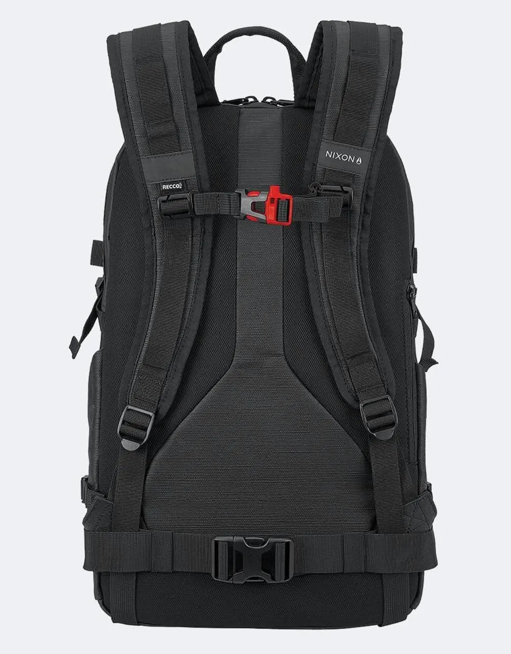 Nixon Summit Recco Backpack - Black/Recco