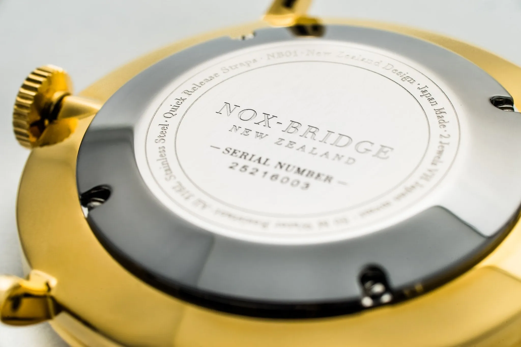 Noxbridge Classic Izar Gold 36MM IG36
