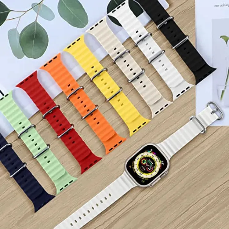 OCEAN LOOP SILICON STRAPS FOR SAMSUNG GALAXY WATCH 6 47MM AND 43MM