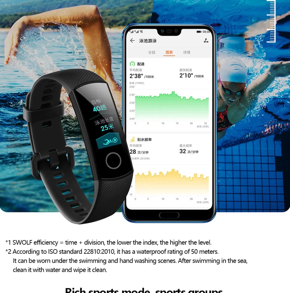 Original Global Huawei Honor Smart Band 4