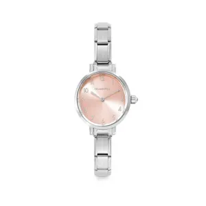 Oval Pink & CZ Bezel | Composable® Watch