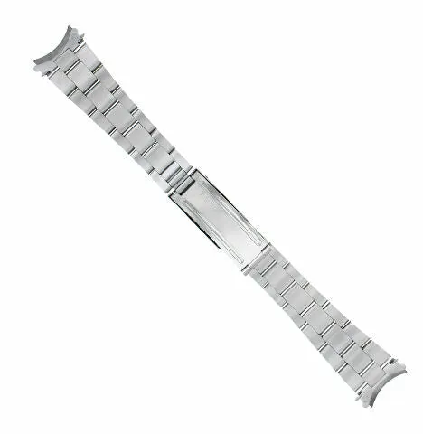 OYSTER SOLID WATCH BAND LINK STAINLESS STEEL FOR ROLEX SUBMARINER MATTE 19MM HVY