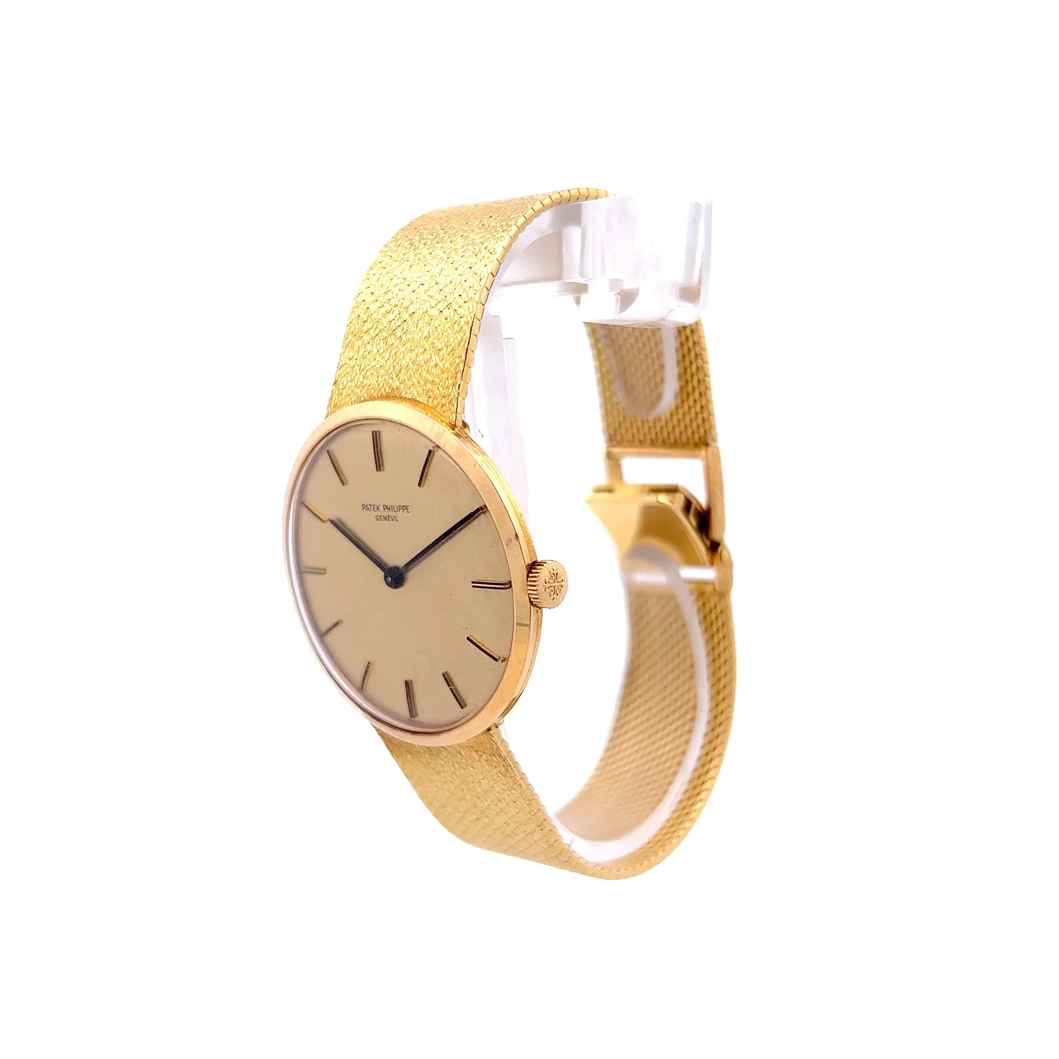 Patek Philippe Vintage 18K Yellow Gold Calatrava 1970 Original Papers 3537