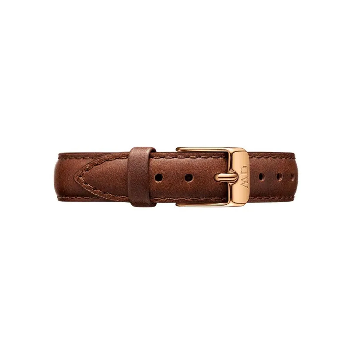 Petite 12mm St Mawes Brown Leather Watch Strap