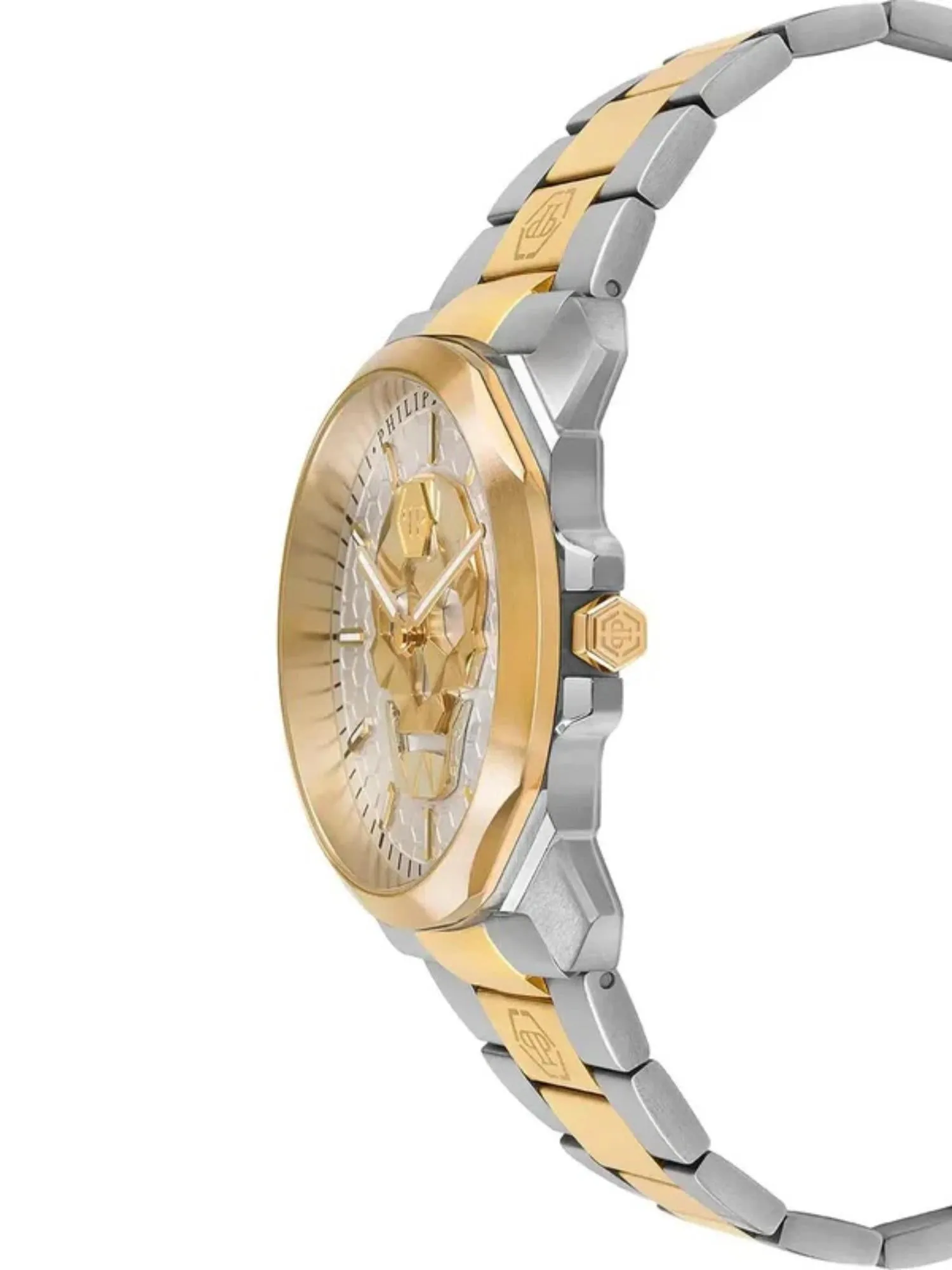 Philipp Plein Men 40 mm Size White Dial Analog Watch - PWLAA0722
