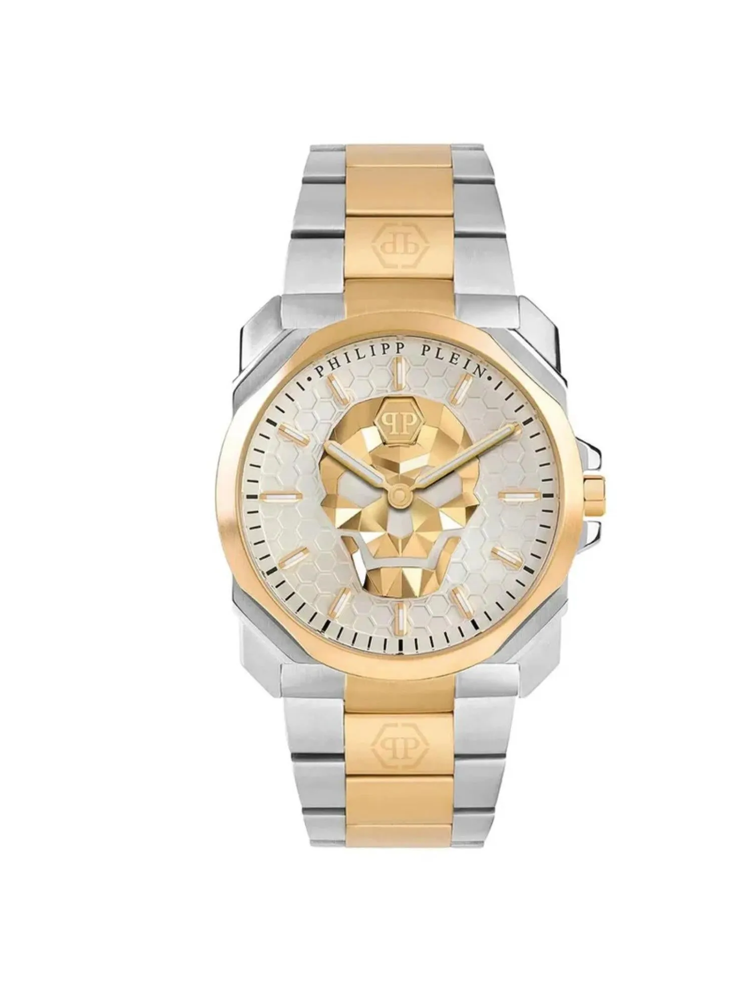 Philipp Plein Men 40 mm Size White Dial Analog Watch - PWLAA0722