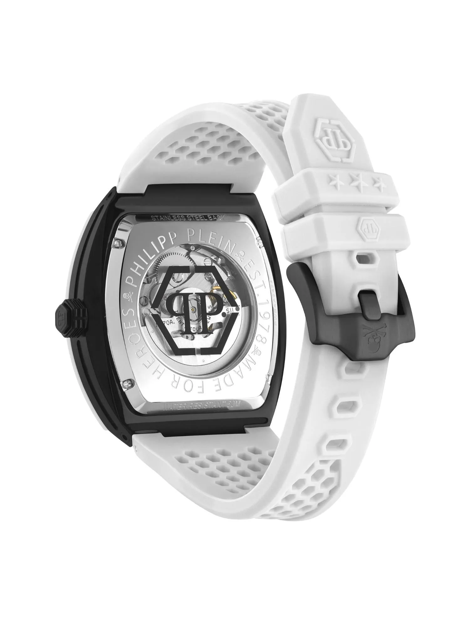 Philipp Plein Men 44 mm Size Grey Dial Analog Watch - PWBAA2424