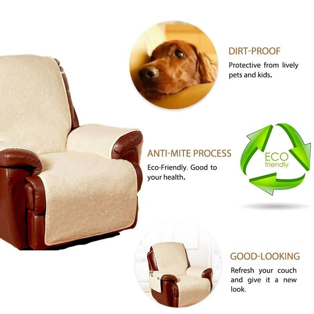 Protective Fleece Recliner Furniture Cover