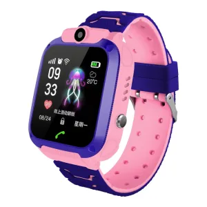 Q120 1.44 inch Color Screen Smartwatch for Children IP67 Waterproof, Support LBS Positioning / Two-way Dialing / One-key First-aid / Voice Monitoring / Setracker APP(Pink)