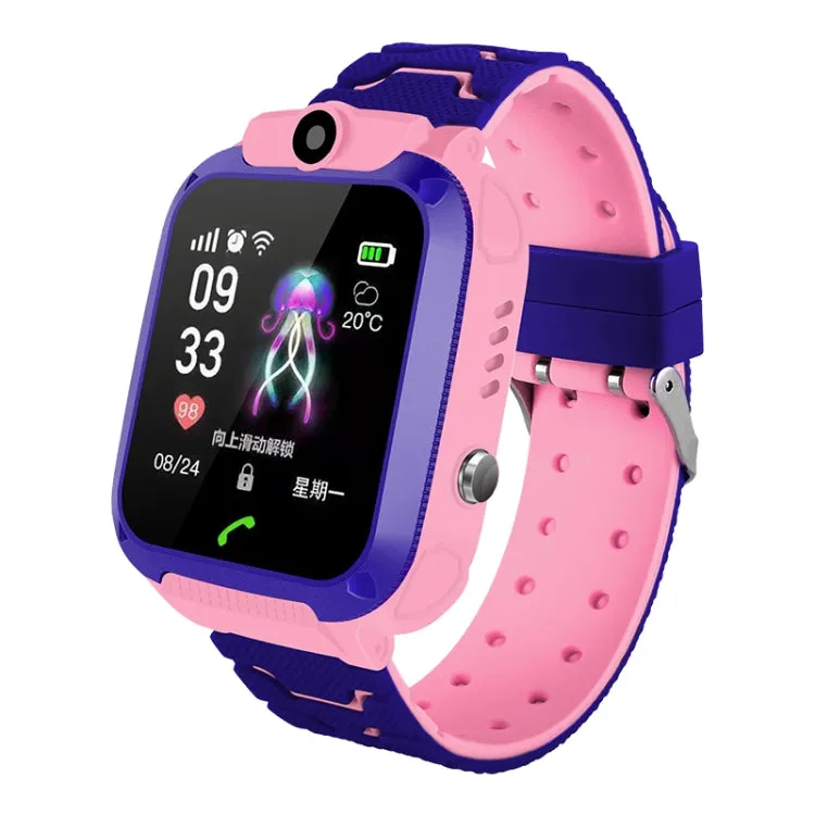 Q120 1.44 inch Color Screen Smartwatch for Children IP67 Waterproof, Support LBS Positioning / Two-way Dialing / One-key First-aid / Voice Monitoring / Setracker APP(Pink)