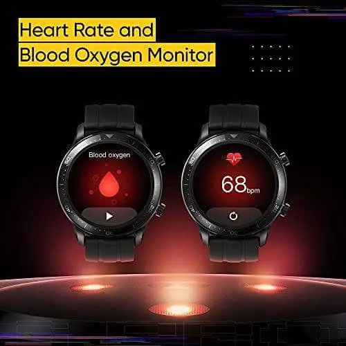 realme Smart Watch S Pro with 1.39" AMOLED Touchscreen, 14 Days Battery Life, SpO2 & Heart Rate Monitoring, 5ATM Water Resistance