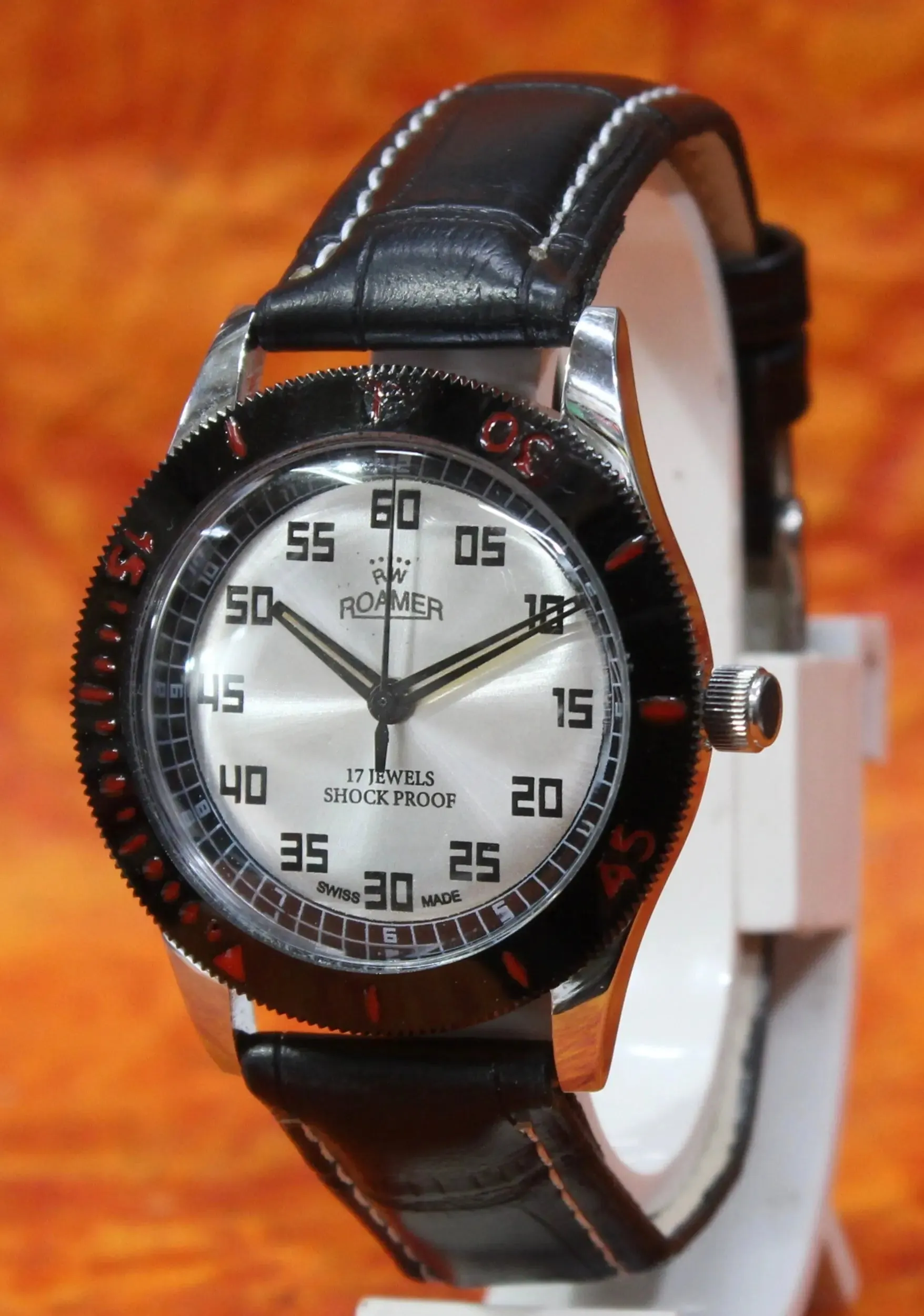 Roamer Swiss Watch 17 Jewels FHF ST96 Vintage Hand Wind Mechanical Movement