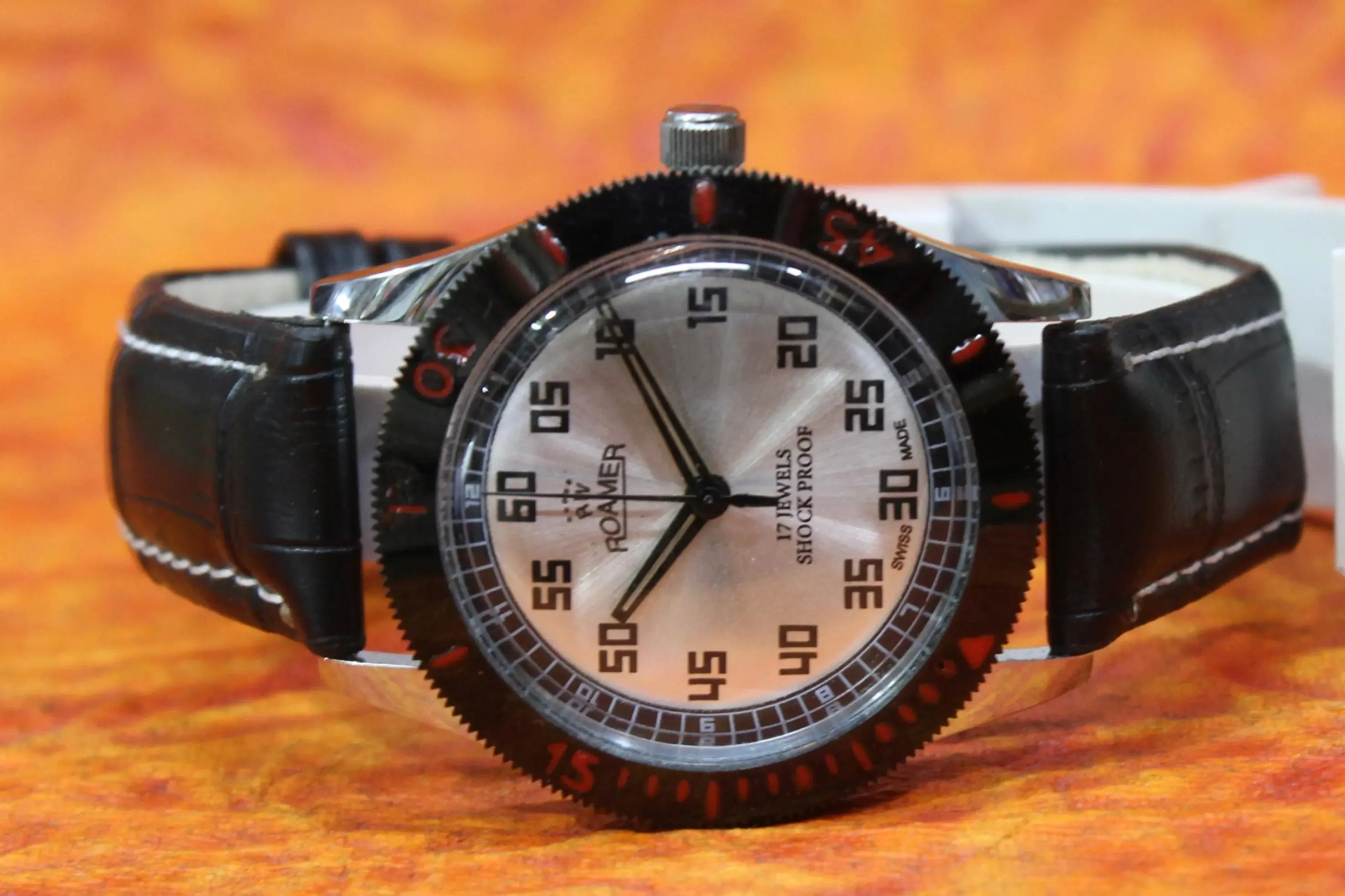 Roamer Swiss Watch 17 Jewels FHF ST96 Vintage Hand Wind Mechanical Movement