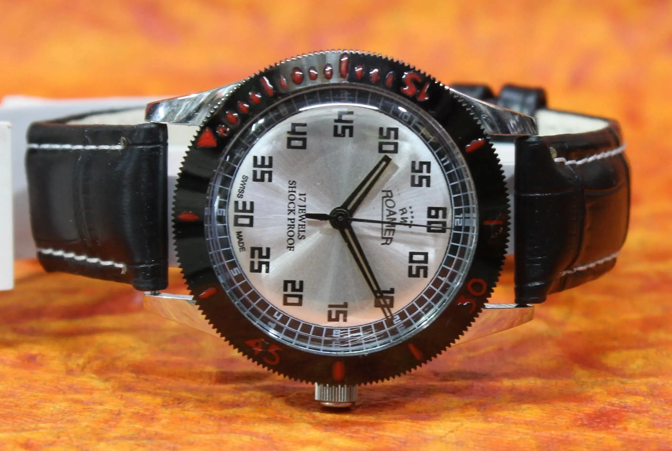 Roamer Swiss Watch 17 Jewels FHF ST96 Vintage Hand Wind Mechanical Movement