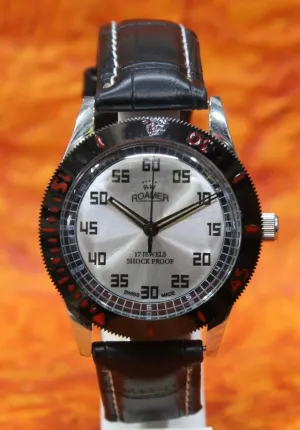Roamer Swiss Watch 17 Jewels FHF ST96 Vintage Hand Wind Mechanical Movement