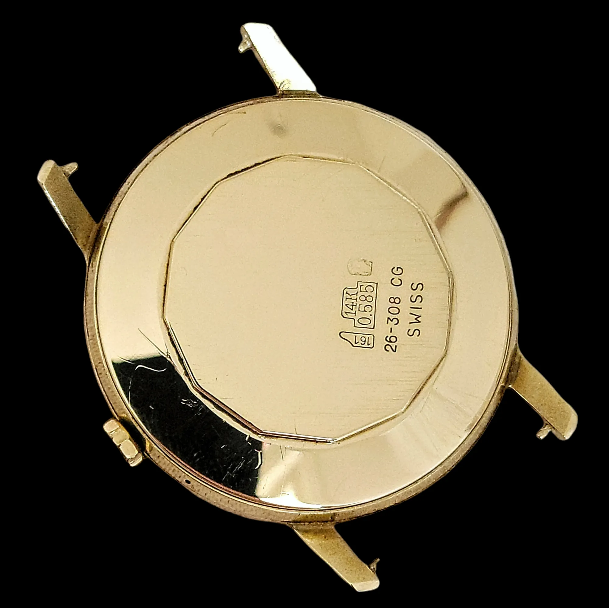 ROCKFORD Self-Winding Calendar Watch 14K GOLD 25J Cal. Bennett Bros. ETA 2472